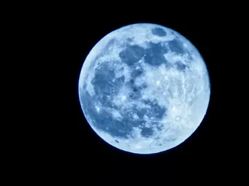 Luna azul Luna azul