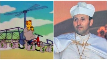 El 'líder' de los Simpsons y el papa de El Palmar
