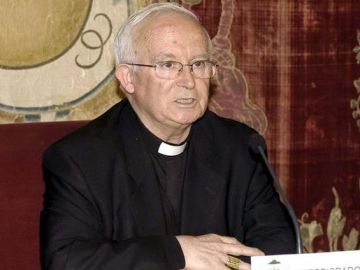 El cardenal arzobispo de Valencia, Antonio Cañizares El cardenal arzobispo de Valencia, Antonio Cañizares