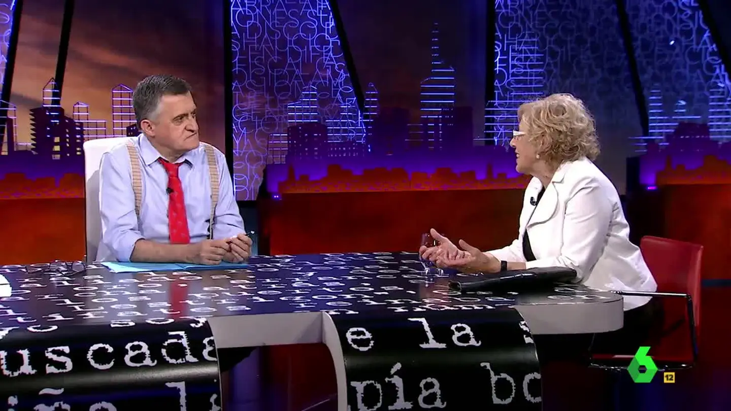 Manuela Carmena, en El Intermedio Manuela Carmena, en El Intermedio
