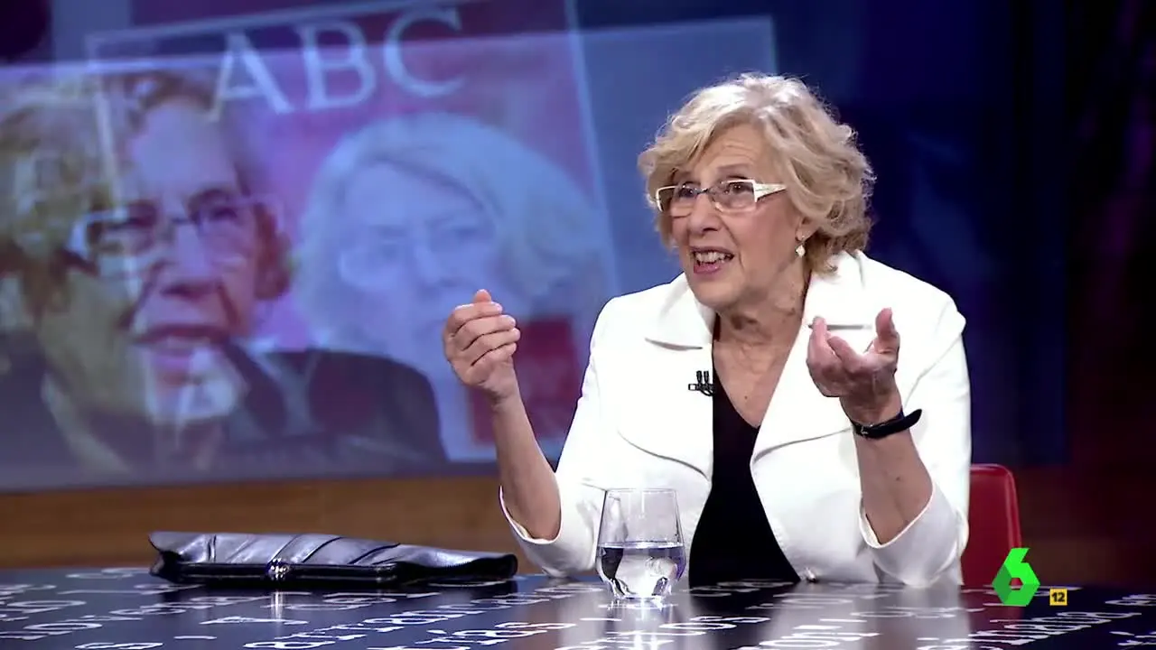 Manuela Carmena en El Intermedio Manuela Carmena en El Intermedio