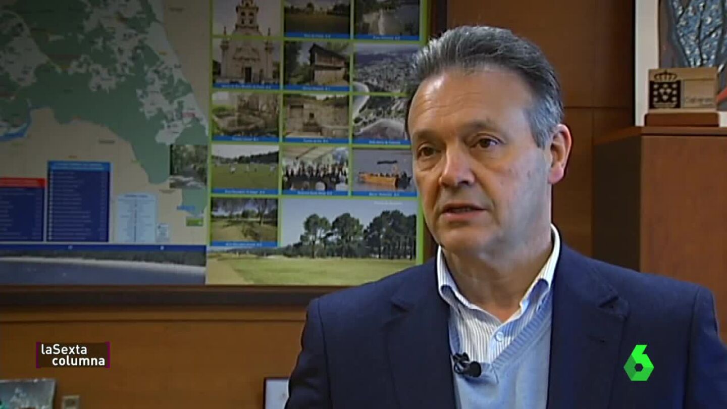 Germ&aacute;n Castrill&oacute;n, alcalde de Cabanas