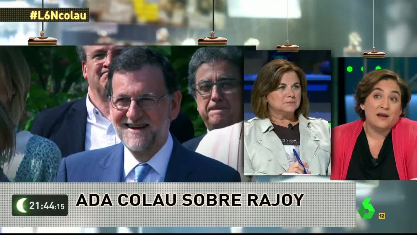 Entrevista a Ada Colau en laSexta Noche