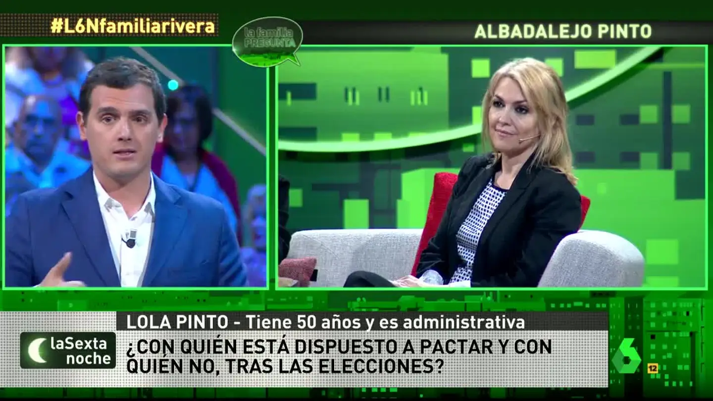 Albert Rivera, en 'La familia pregunta' Albert Rivera, en 'La familia pregunta'