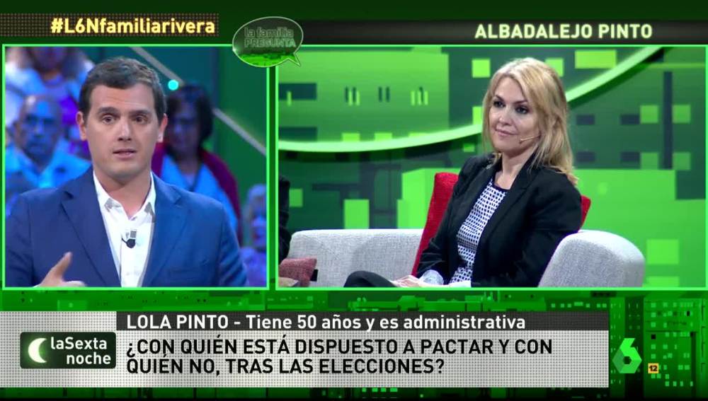 Albert Rivera, en 'La familia pregunta'