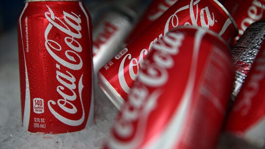 Latas de Coca-Cola