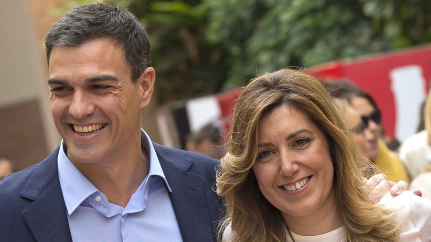 Pedro S&aacute;nchez y Susana D&iacute;az