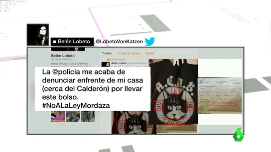 Frame 30.854399 de: Aplican la ley mordaza y multan a una joven por llevar un bolso de gatitos Frame 30.854399 de: Aplican la ley mordaza y multan a una joven por llevar un bolso de gatitos