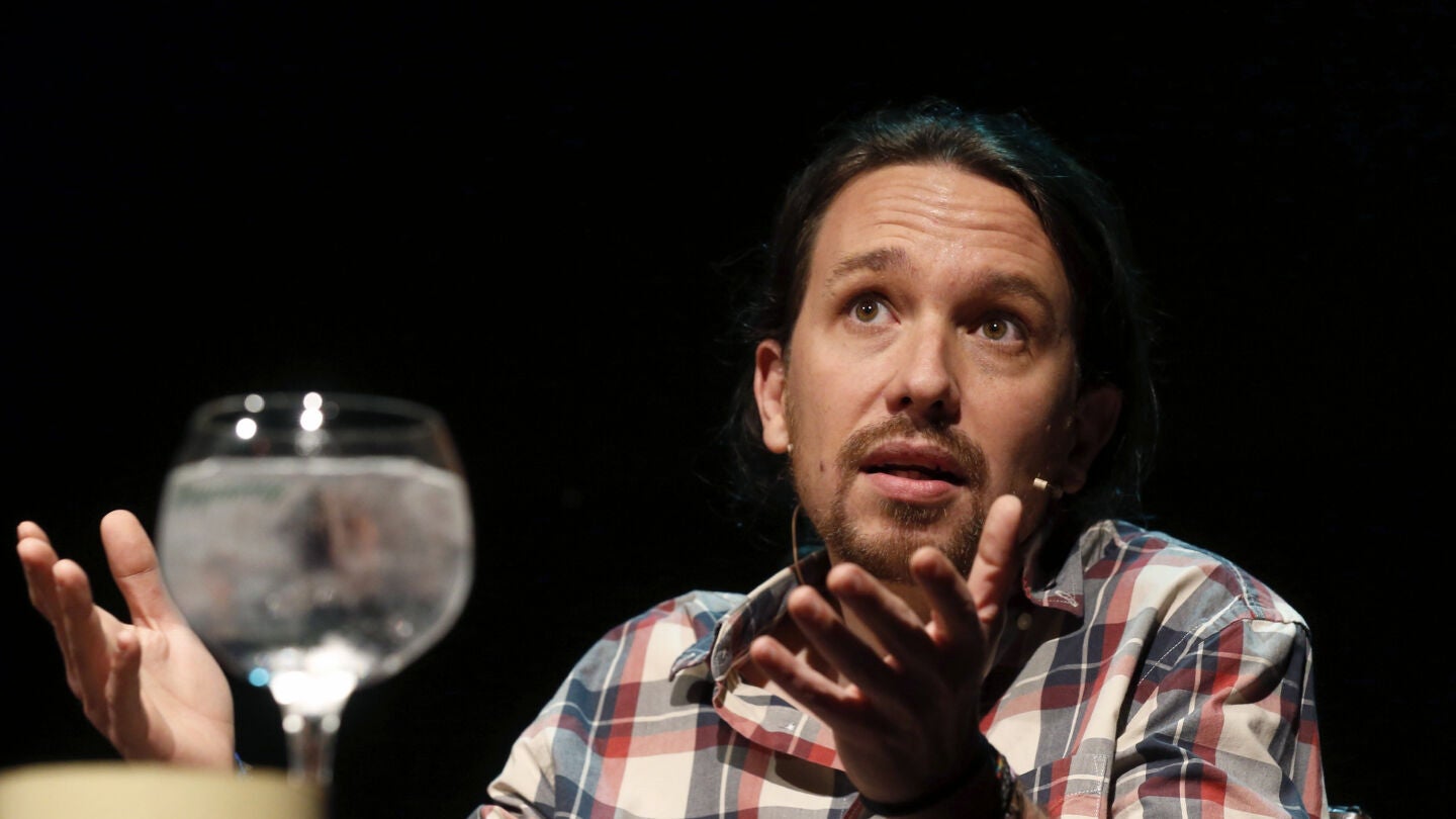 Pablo Iglesias, l&iacute;der de Podemos