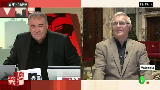 Joan Ribó, en ARV Joan Ribó, en ARV