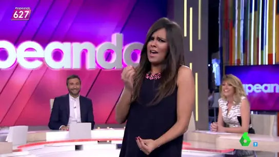 Cristina Pedroche imita a Chiquito de la Calzada Cristina Pedroche imita a Chiquito de la Calzada