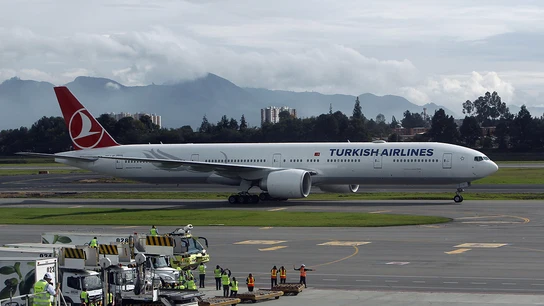 Avión de Turkish Airlines Avión de Turkish Airlines
