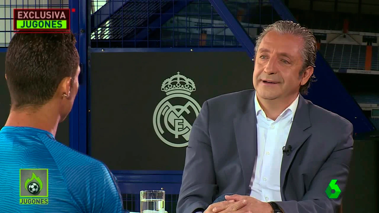 Josep Pedrerol entrevista a Cristiano Ronaldo Josep Pedrerol entrevista a Cristiano Ronaldo