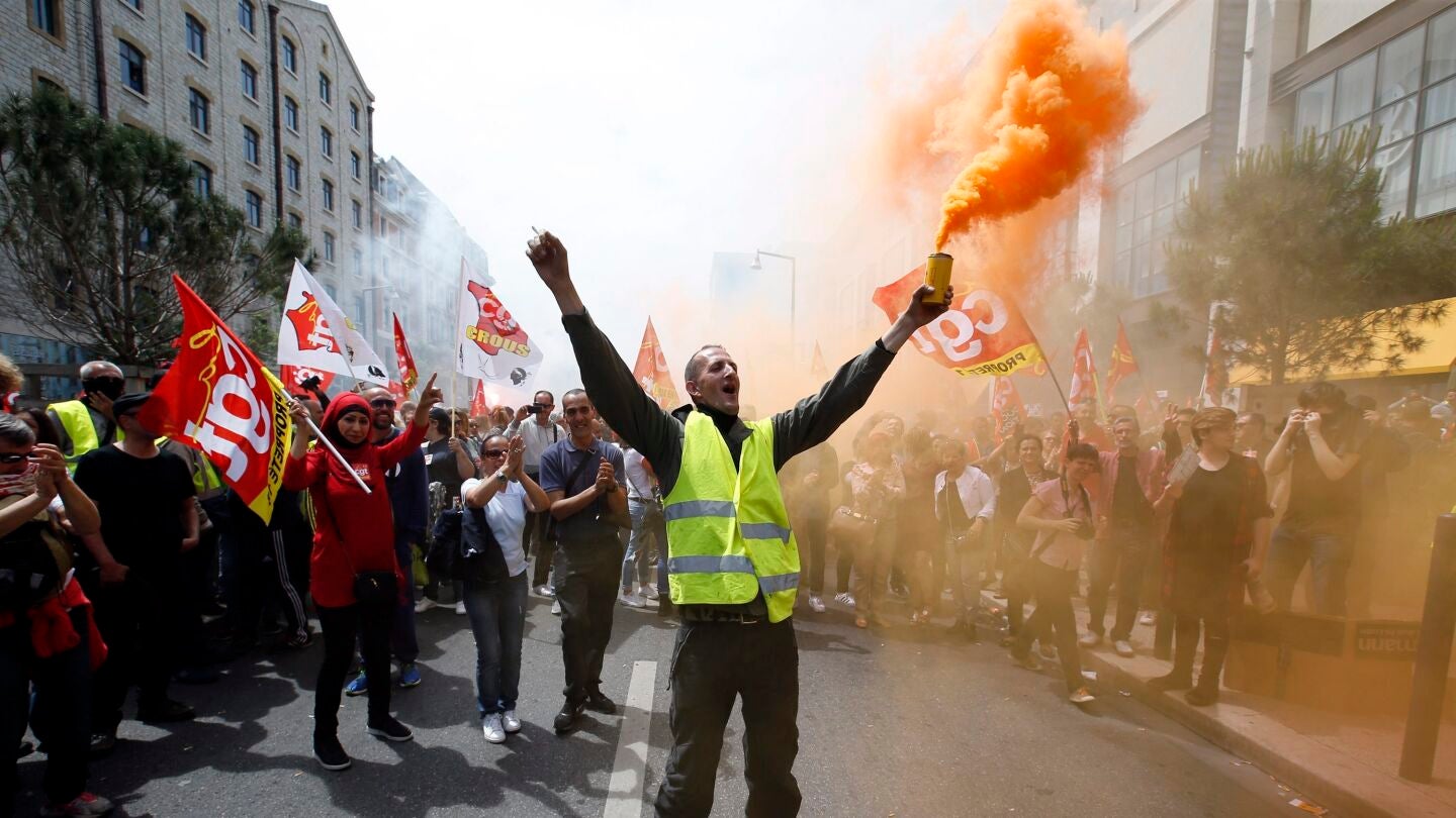 Manifestaciones en Francia