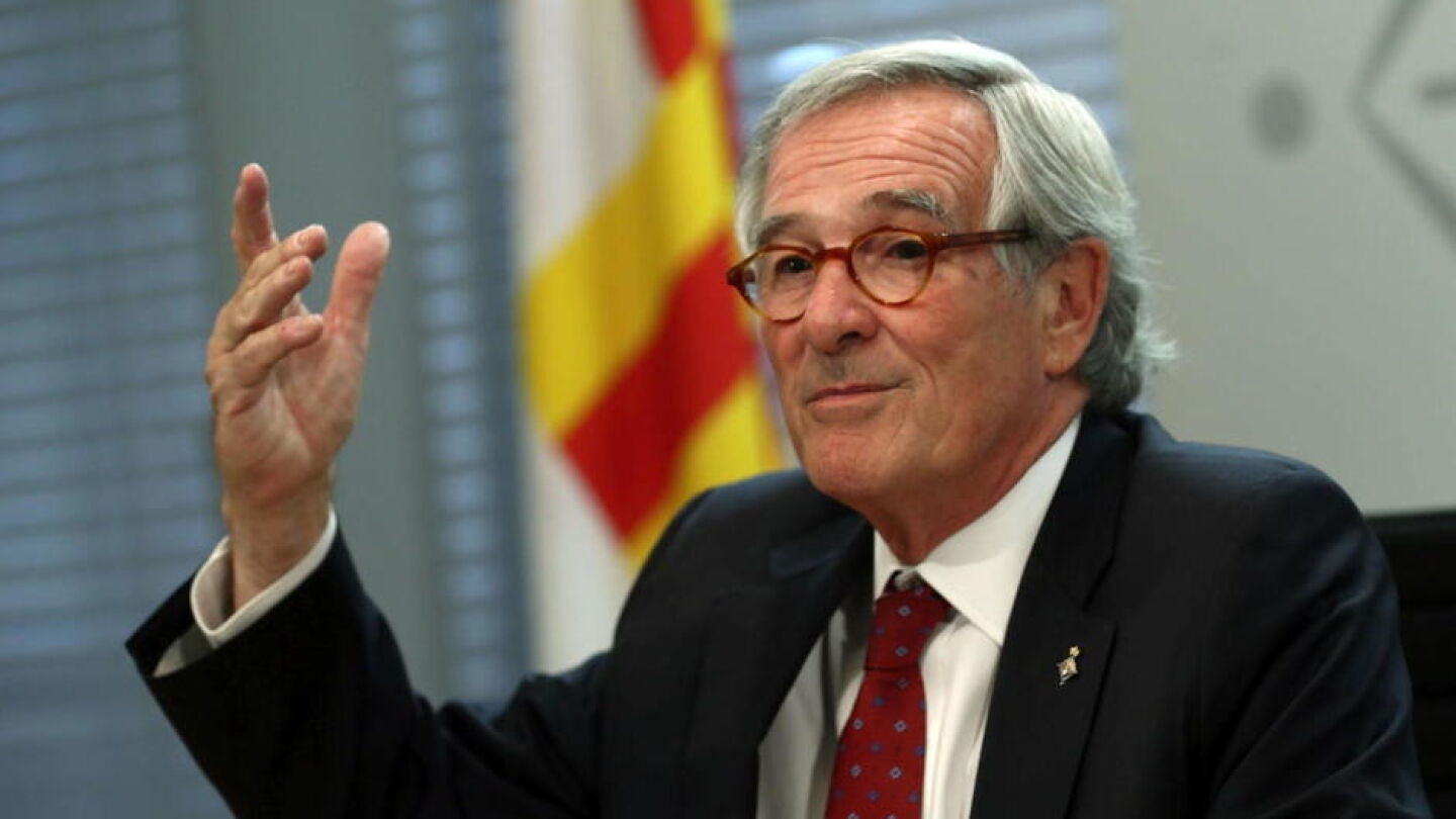 Xavier Tr&iacute;as, exalcalde de Barcelona