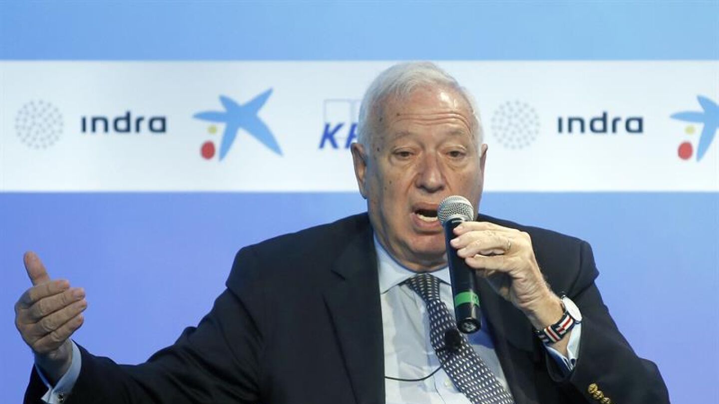 Jos&eacute; Manuel Garc&iacute;a MArgallo, ministro de Exteriores en funciones