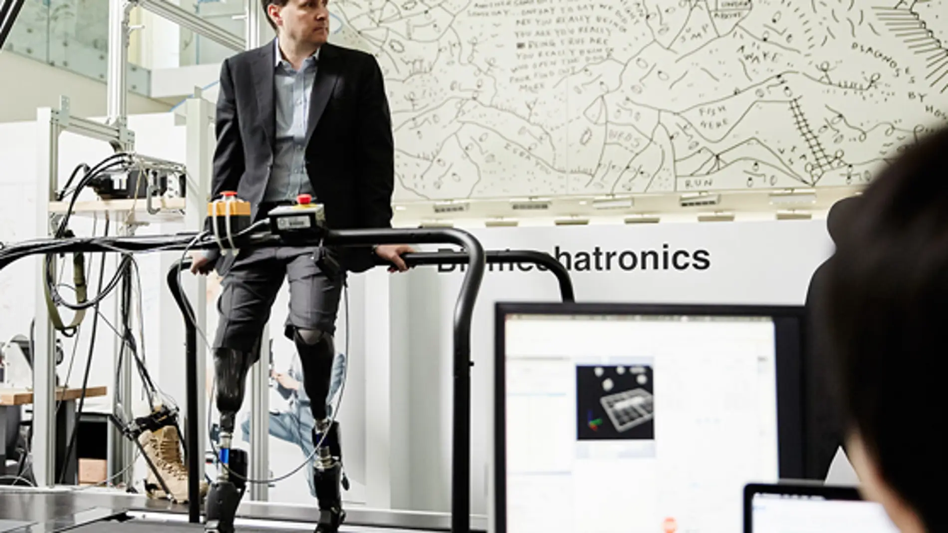 Hugh Herr y sus piernas biónicas