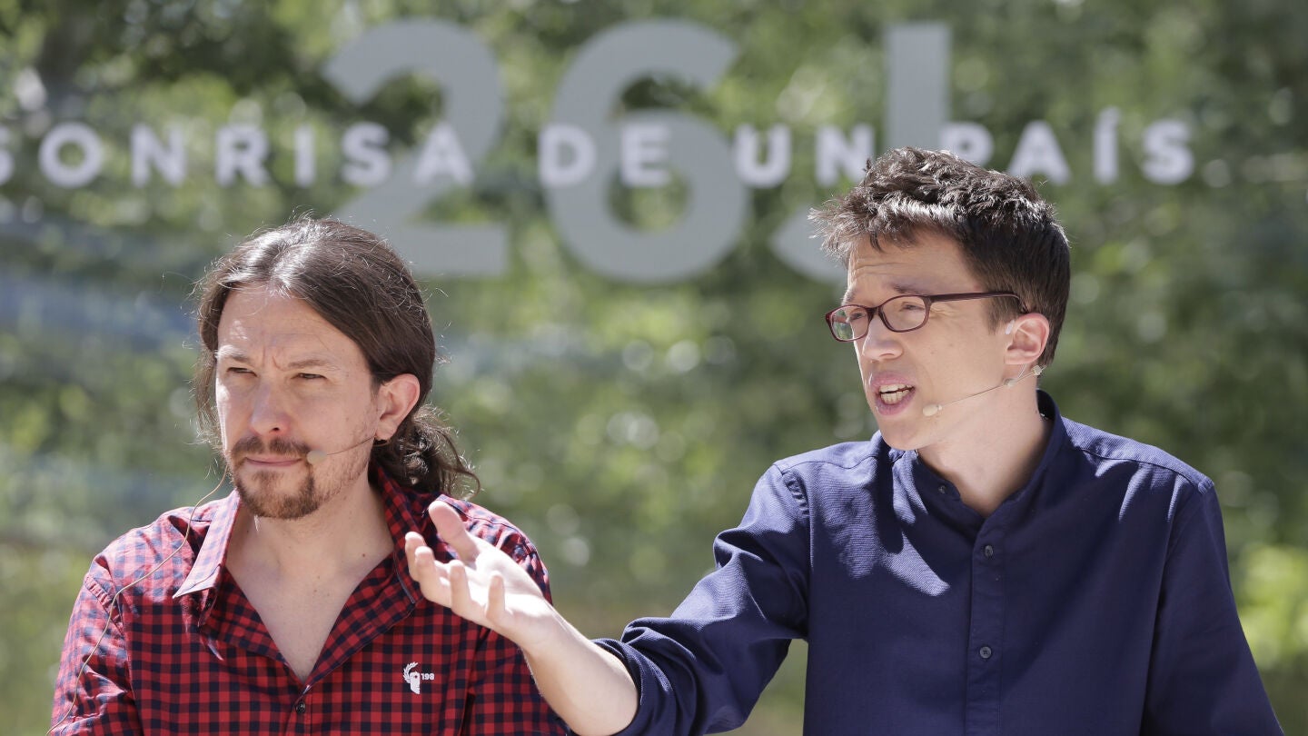 Pablo Iglesias e &Iacute;&ntilde;igo Errej&oacute;n