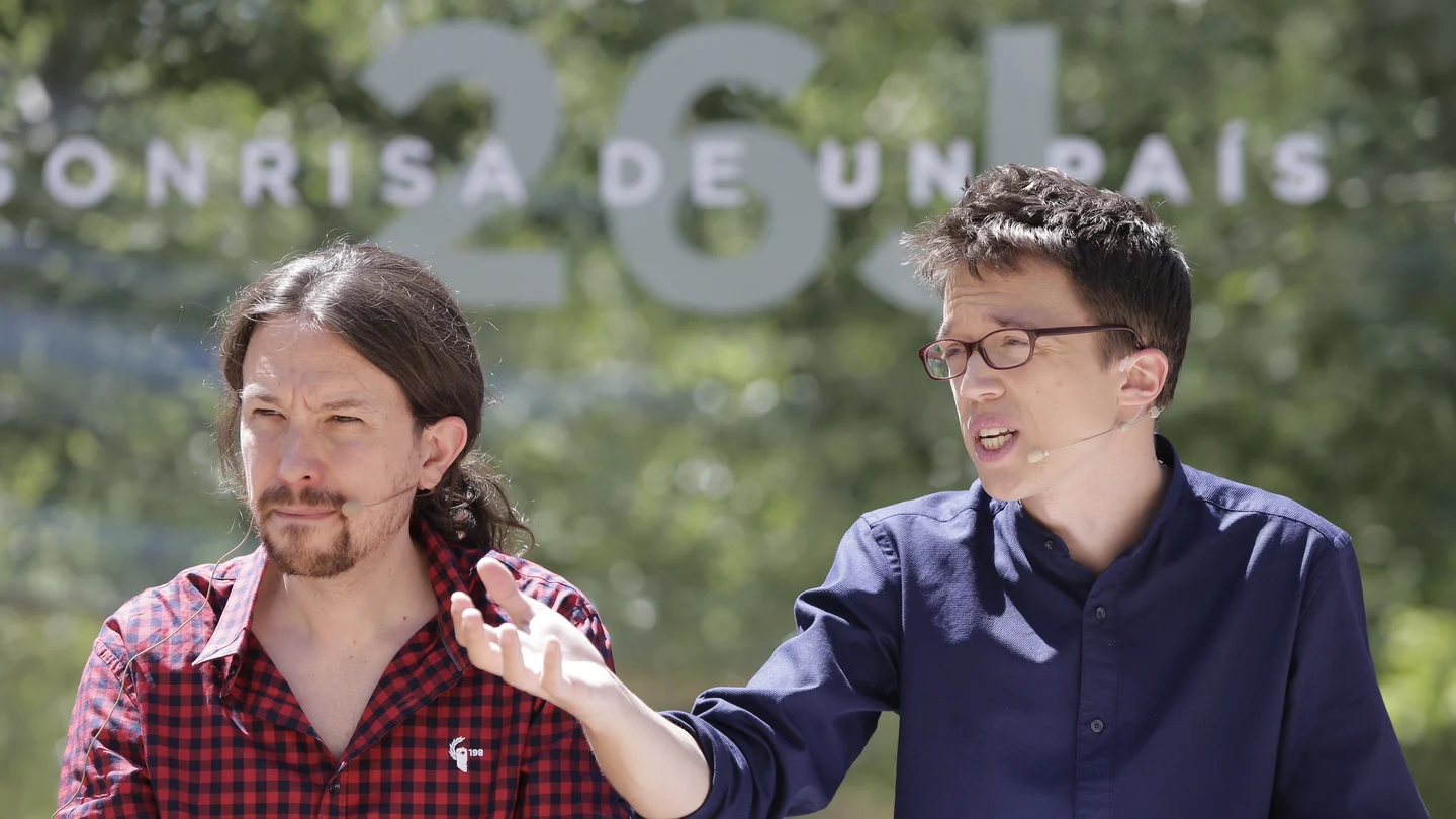 Pablo Iglesias e Íñigo Errejón Pablo Iglesias e Íñigo Errejón