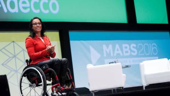 Teresa Perales, nadadora Paral&iacute;mpica