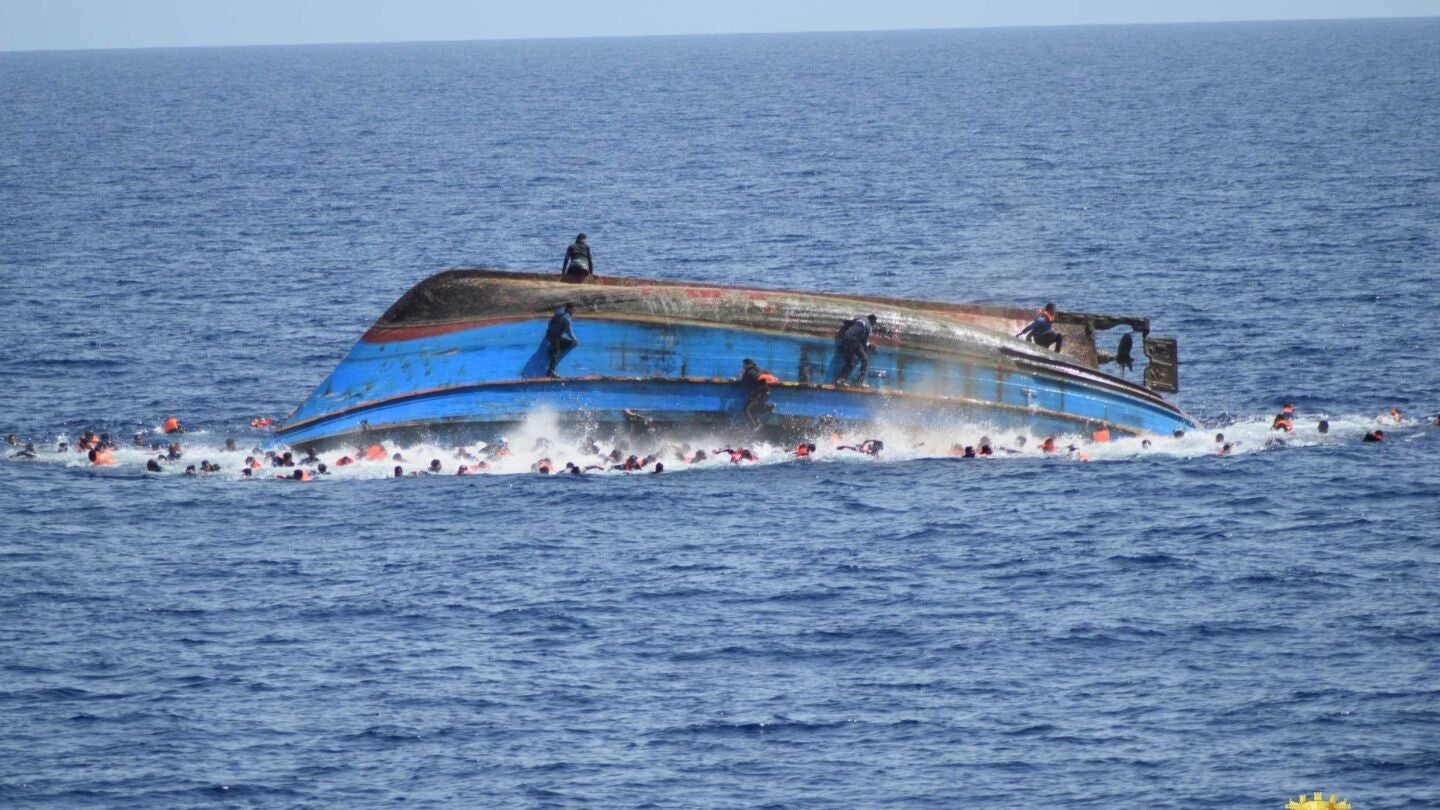 Naufragio en el Mediterr&aacute;neo