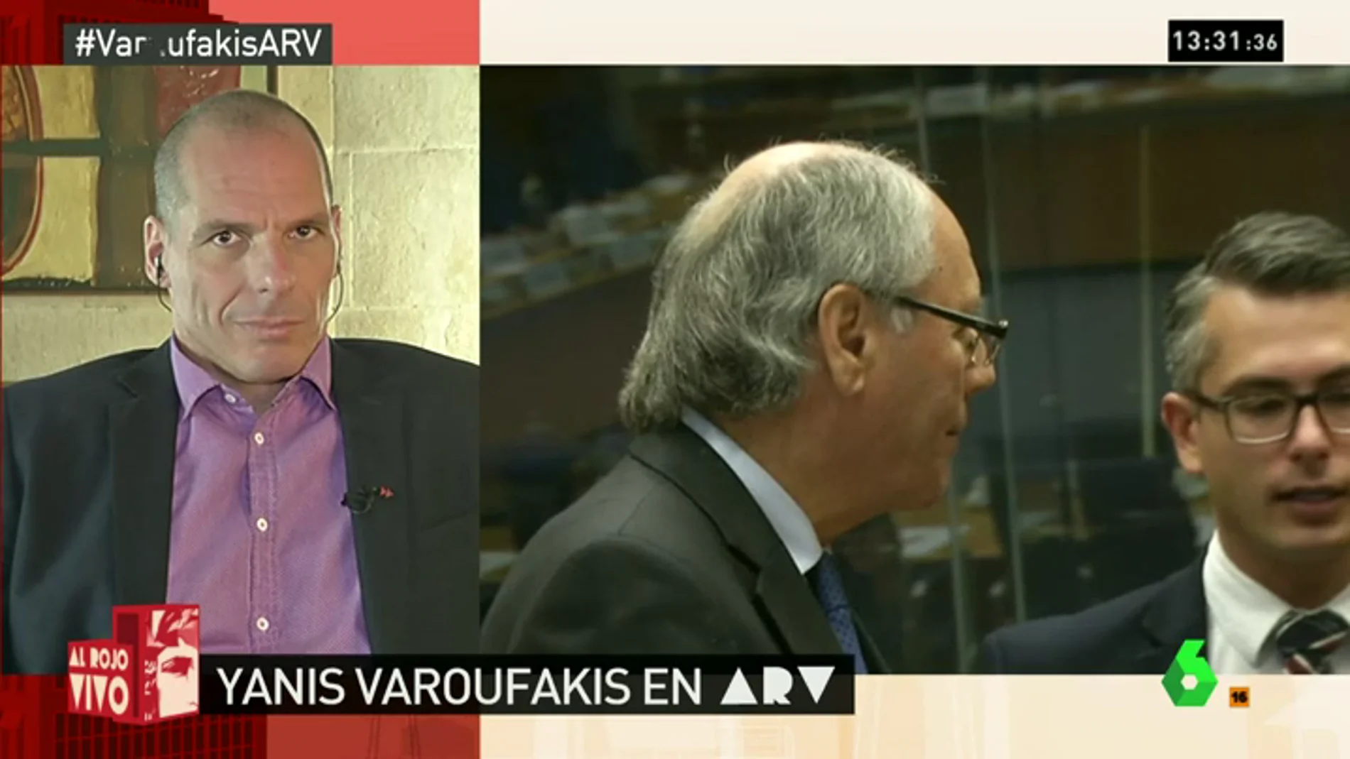 Yanis Varoufakis en ARV