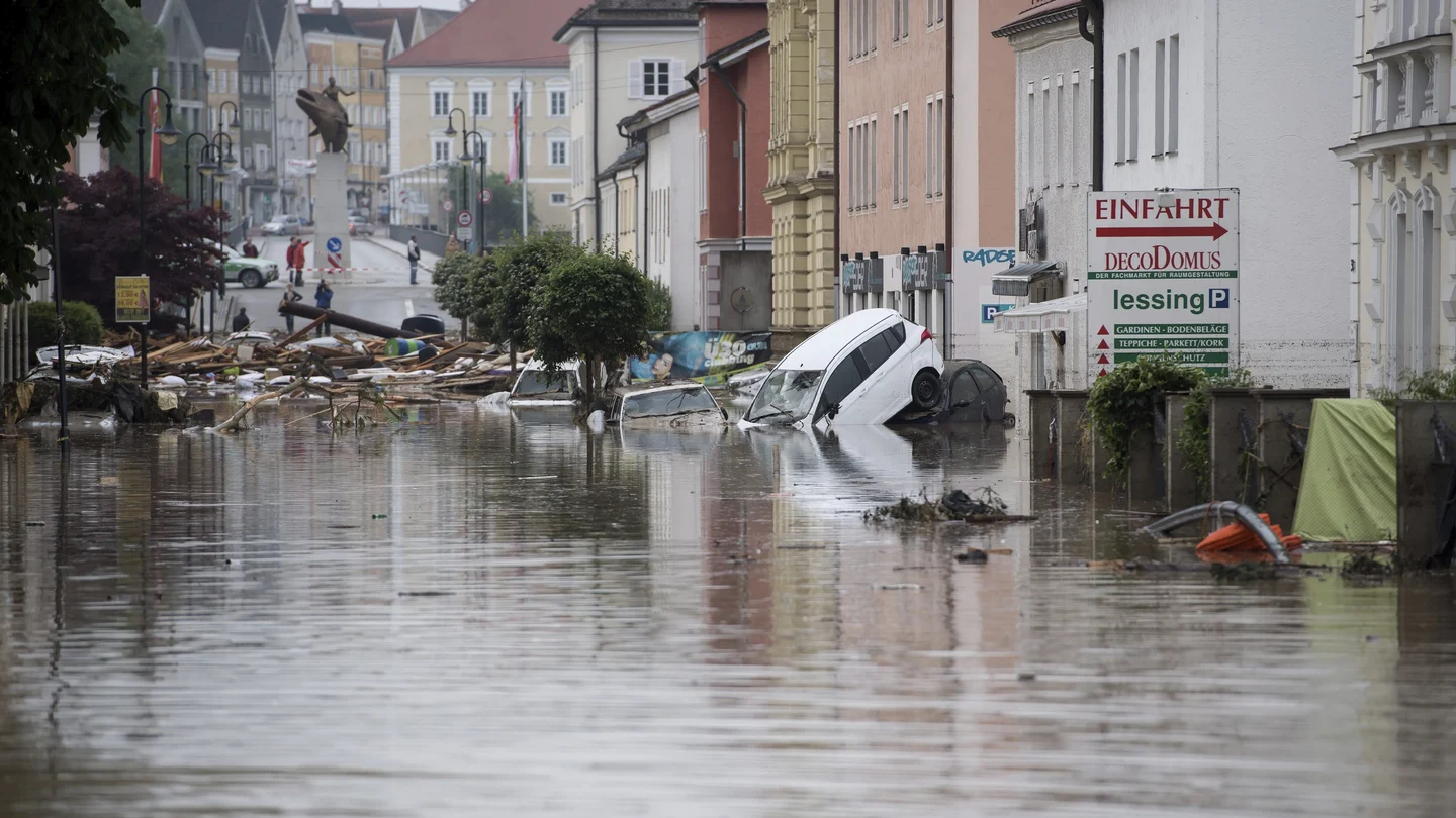 Imagen de archivo de inundaciones al sur de Alemania en 2016 Inundaciones al sur de Alemania