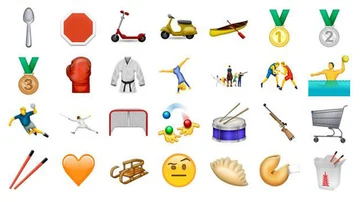 Imagen de los 72 nuevos emojis para 2016