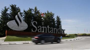Vista de la Ciudad Financiera del Banco de Santander