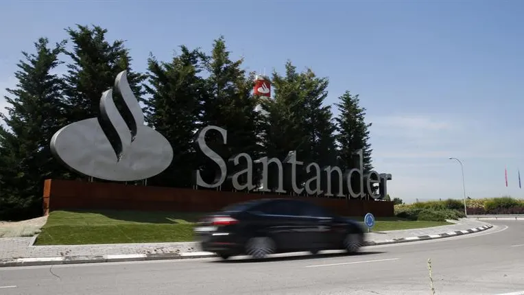 Vista de la Ciudad Financiera del Banco de Santander