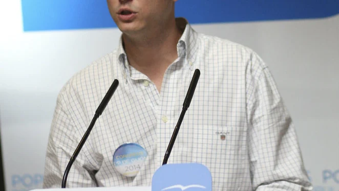 El diputado popular David González Medina