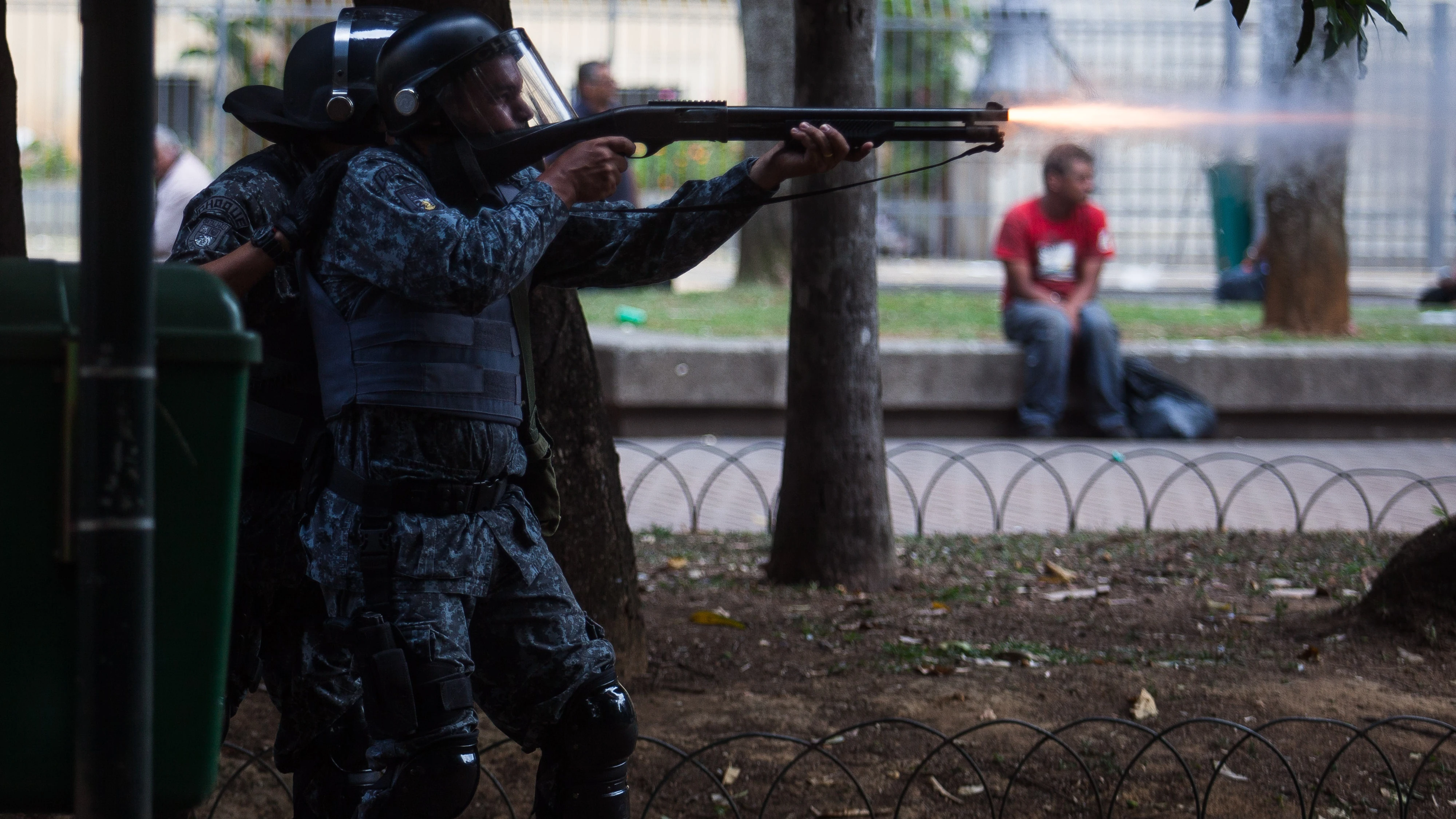 Agentes brasileños de seguridad