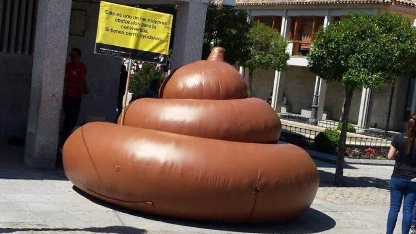 Caca hinchable 