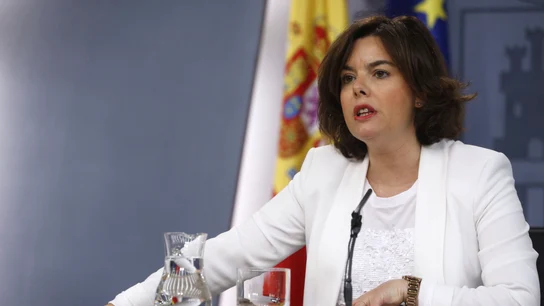 La vicepresidenta del Gobierno, Sáenz de Santamaría La vicepresidenta del Gobierno, Sáenz de Santamaría