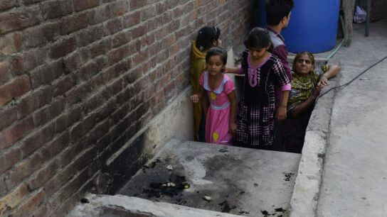 Lugar donde fue quemada la joven