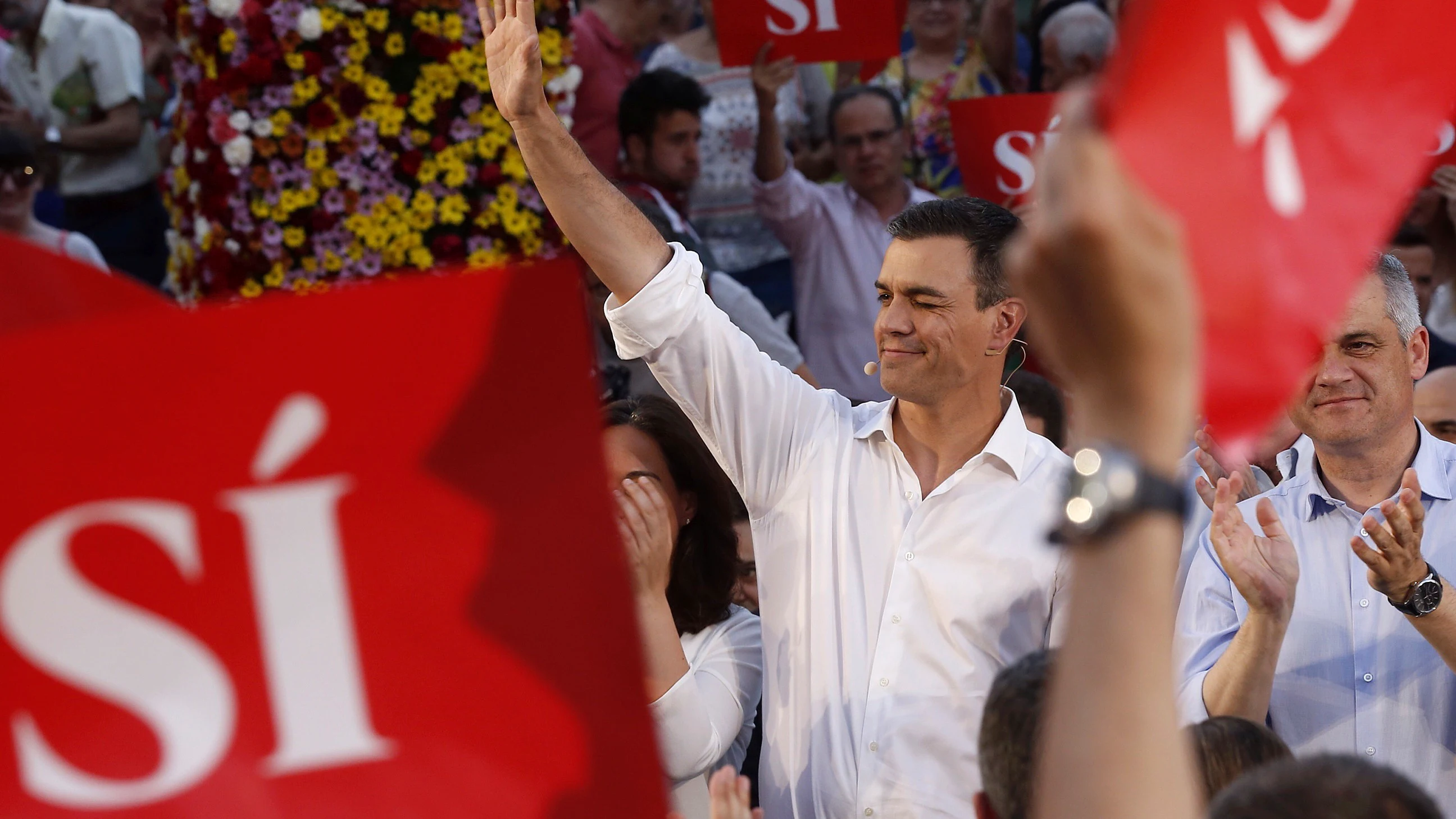 Pedro Sánchez, candidato del PSOE a la Presidencia del Gobierno