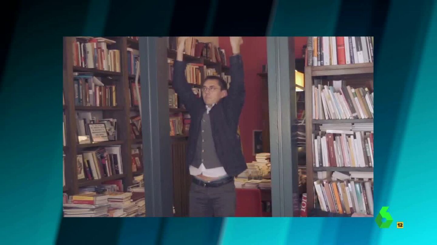 Juan Carlos Monedero, haciendo deporte
