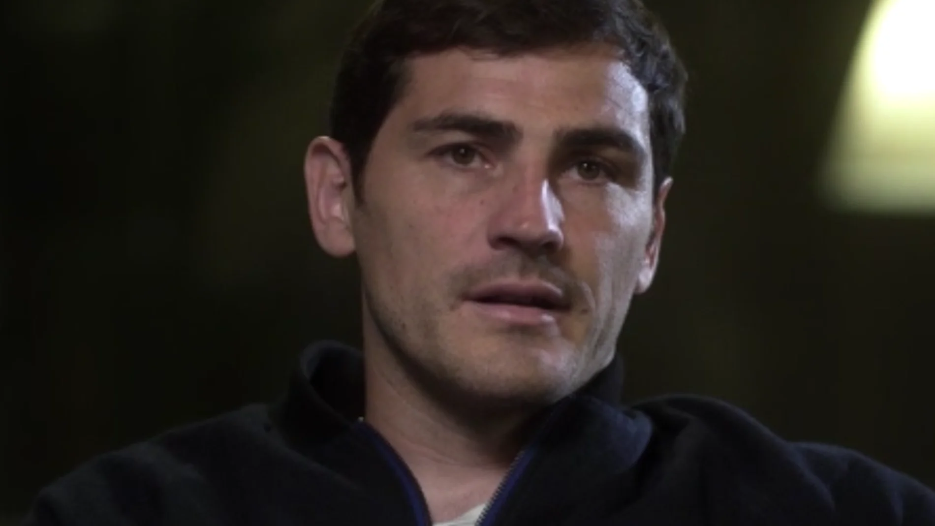 Iker Casillas, durante una entrevista