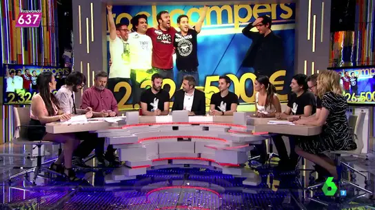 Los Rockcampers, en Zapeando Los Rockcampers, en Zapeando