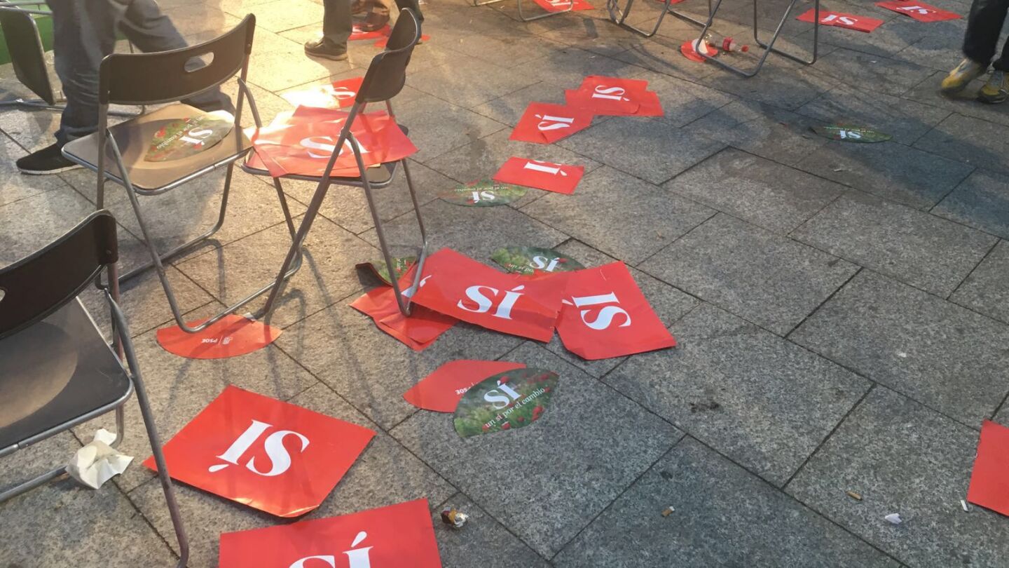 Primer acto de campa&ntilde;a del PSOE de cara al 26J