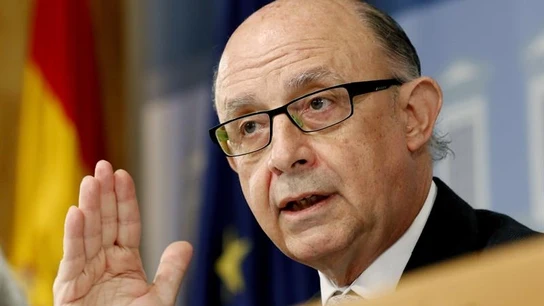 El ministro de Hacienda en funciones, Cristóbal Montoro El ministro de Hacienda en funciones, Cristóbal Montoro