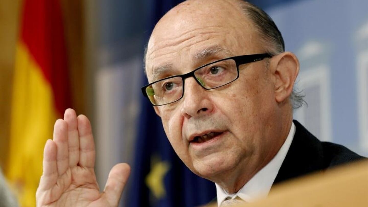 El ministro de Hacienda en funciones, Crist&oacute;bal Montoro