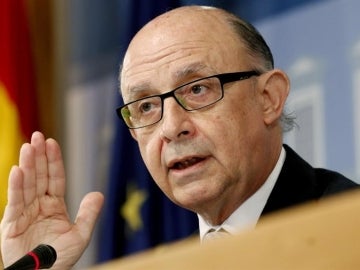 El ministro de Hacienda en funciones, Cristóbal Montoro El ministro de Hacienda en funciones, Cristóbal Montoro