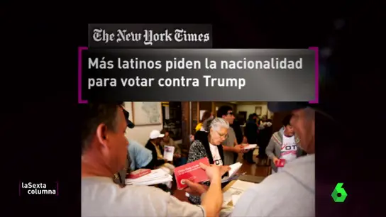 Latinos, contra Trump Latinos, contra Trump