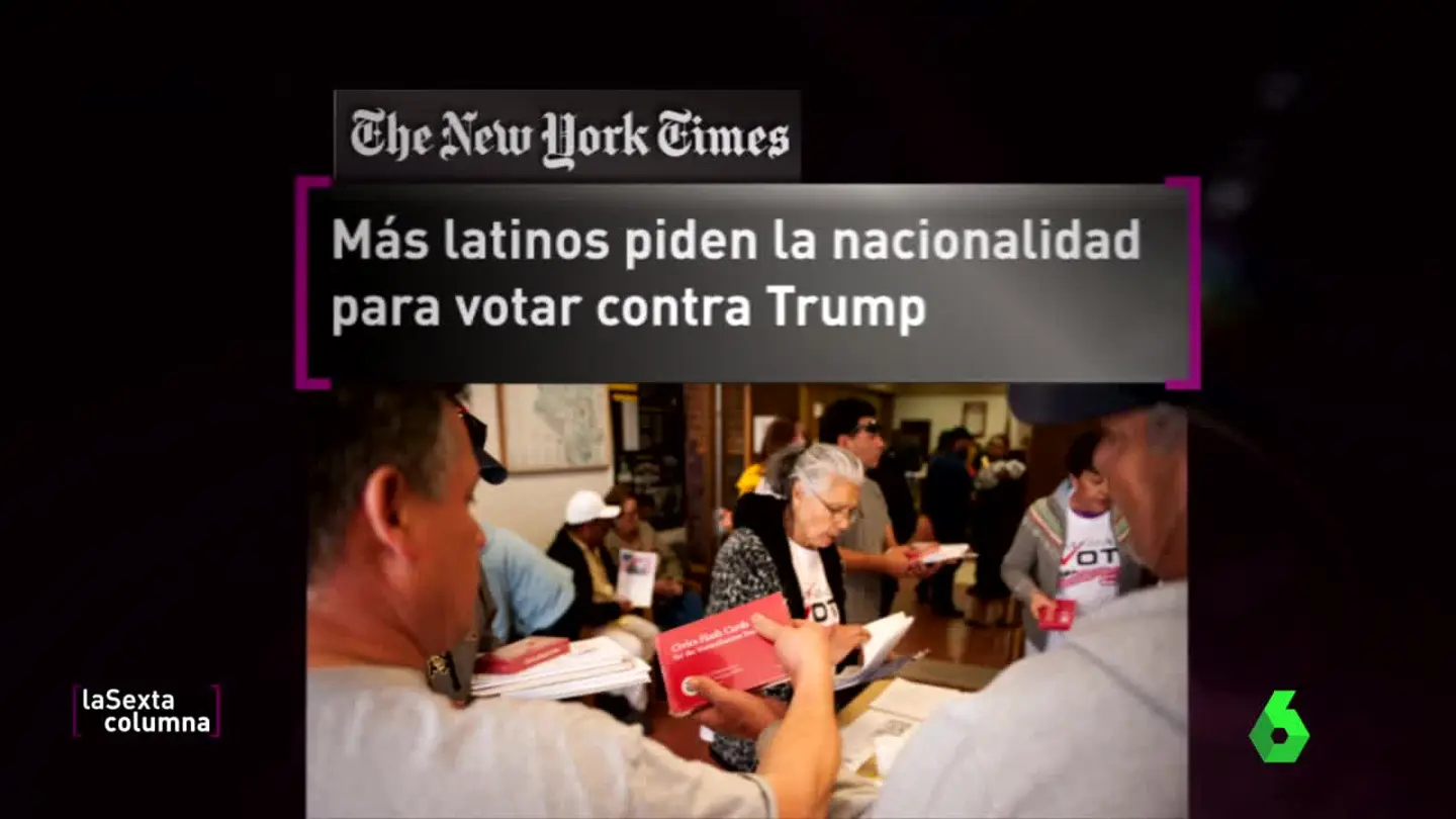 Latinos, contra Trump Latinos, contra Trump