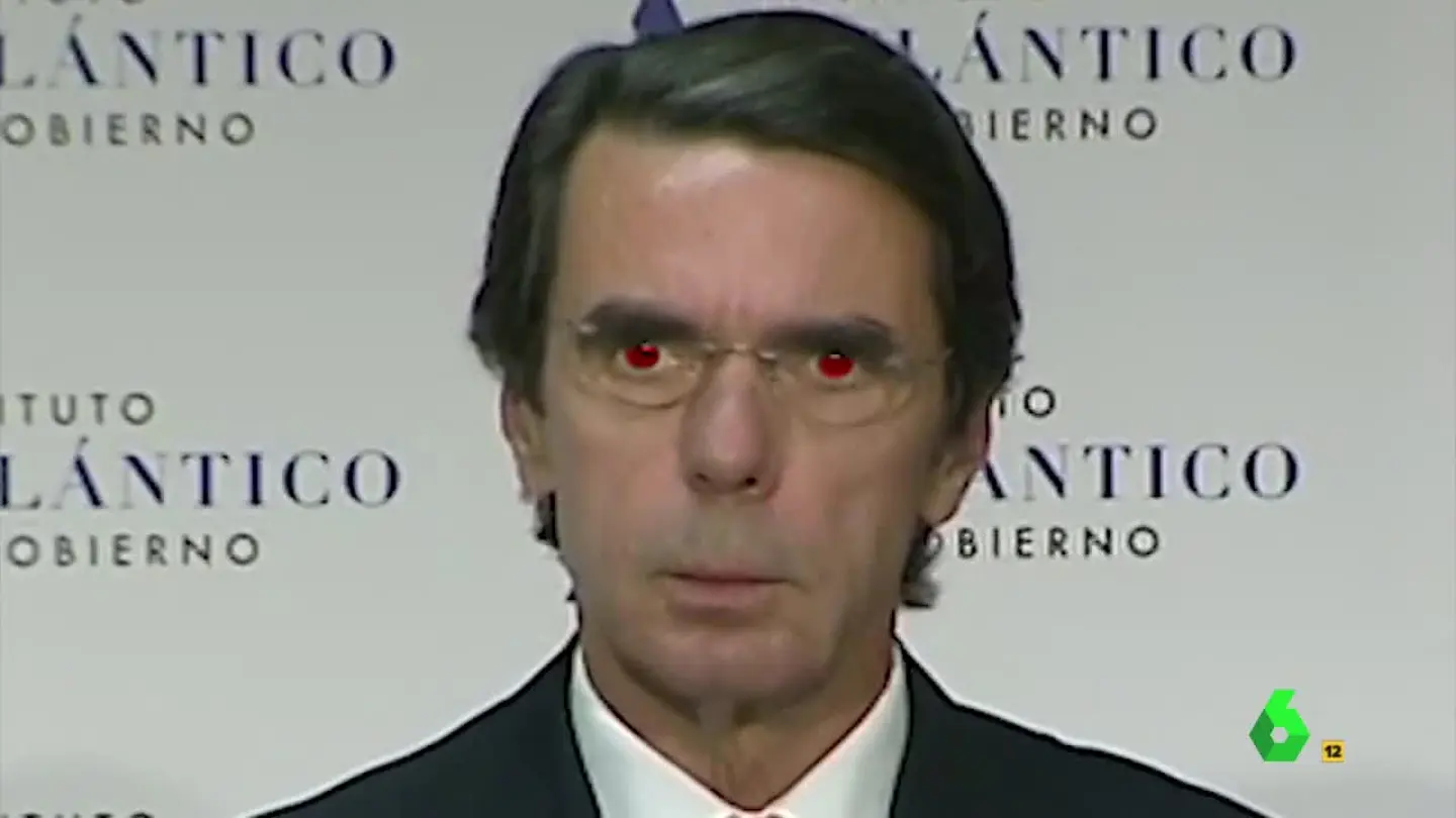 José María Aznar diabólico José María Aznar diabólico