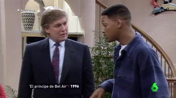 Donald Trump, con Will Smith