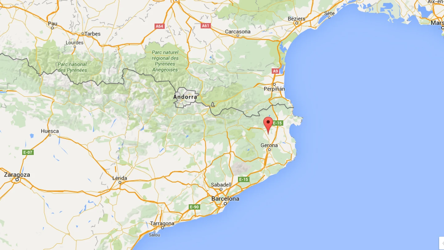 Comarca gerundense lugar del terremoto Comarca gerundense lugar del terremoto