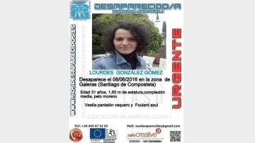 Lourdes González Gómez, desaparecida