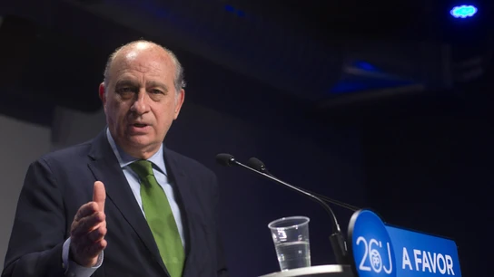 El exministro del Interior Jorge Fernández Díaz El ministro del Interior en funciones, Jorge Fernández Díaz